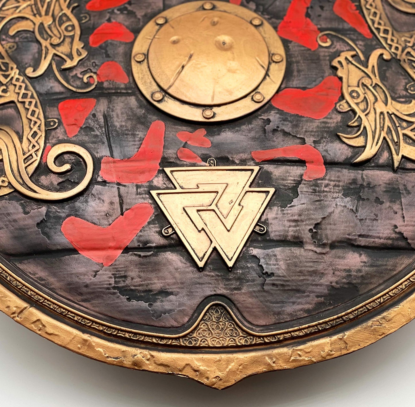 Kids Foam Viking Dragon Shield for Warrior Costume 24"