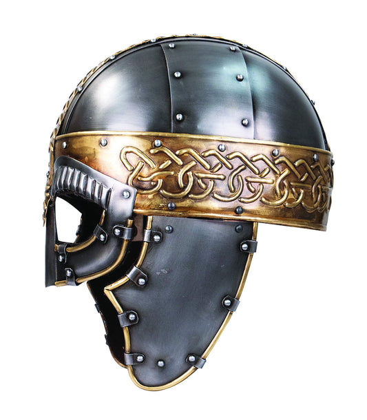 Windlass Steel and Brass Norseman Viking Helmet
