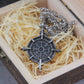 Vegvisir Viking Compass Necklace