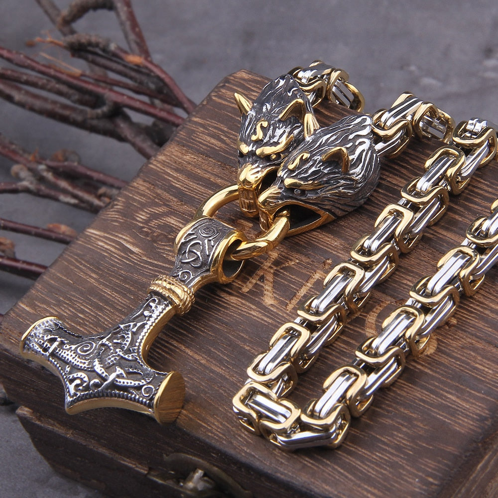 Buy Ödeshög Mjolnir / Thor's Hammer Pendant in Sterling Silver or Bronze  Online in India - Etsy