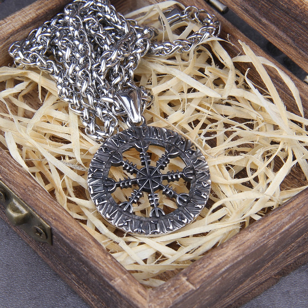 Helm of Awe Pendant Necklace
