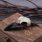 Authentic Viking Raven Skull Pendant Necklace