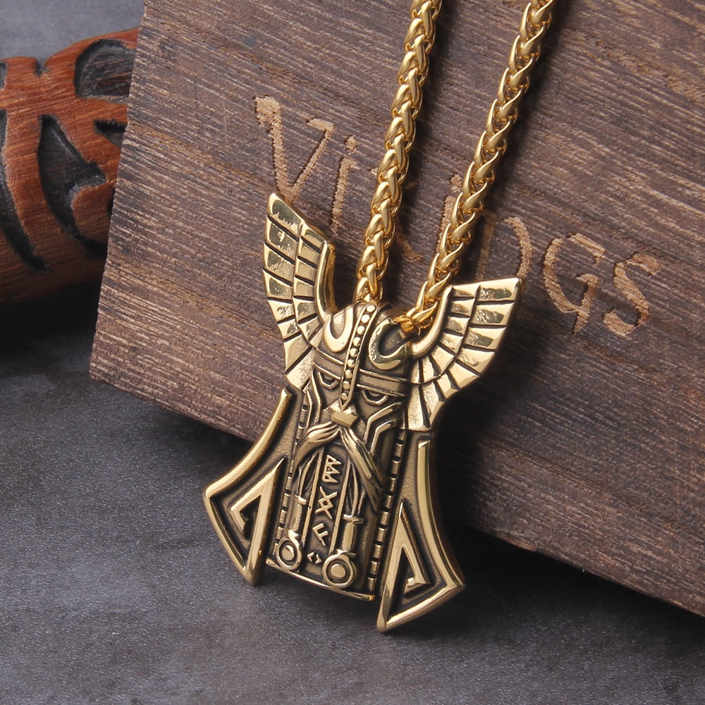 Gold-Like Odin Necklace