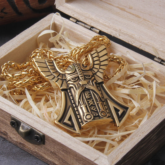 Gold-Like Odin Necklace