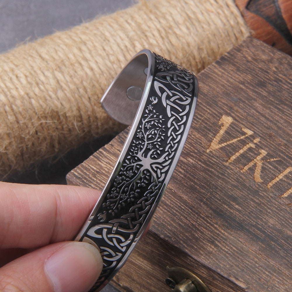 Yggdrasil Tree of Life Viking Bracelet