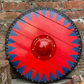 Red Sun Plank Viking Shield, 24"