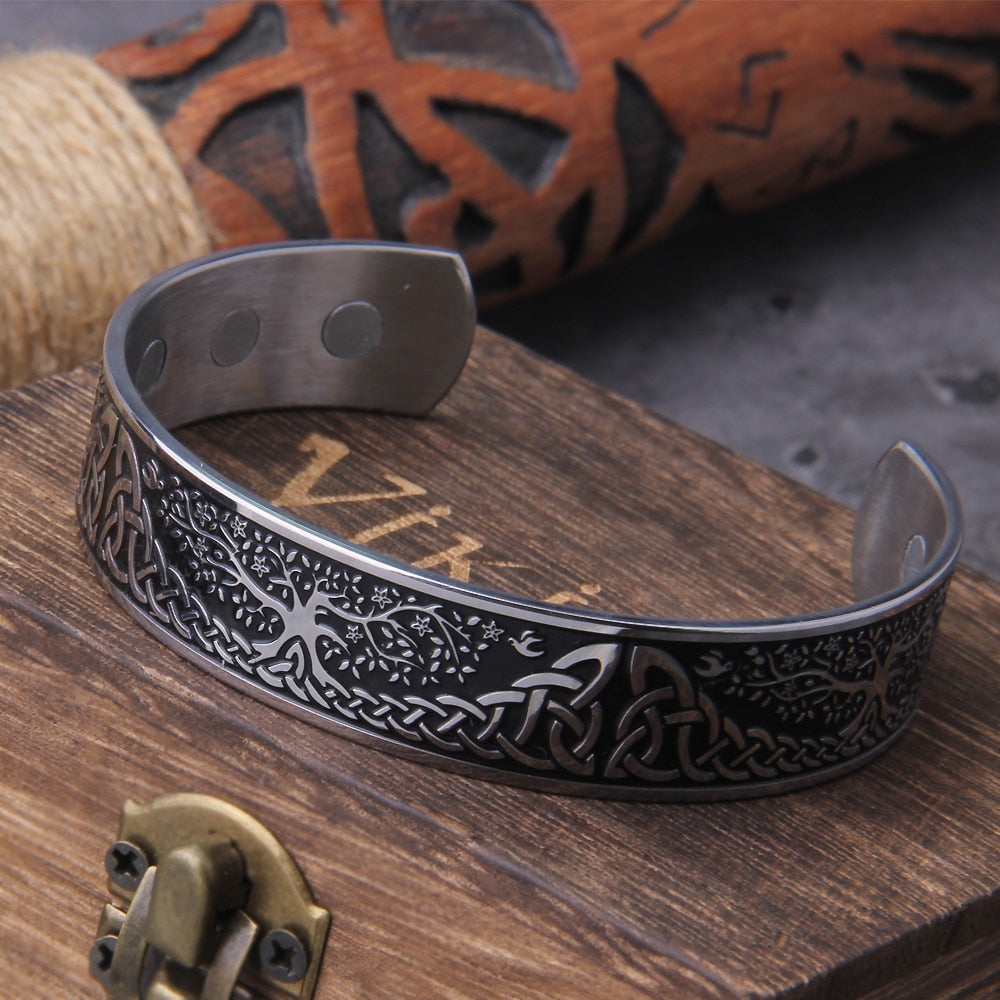 Yggdrasil Tree of Life Viking Bracelet