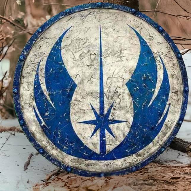 Rebel Alliance Battle-Scarred Star Wars Smooth Viking Shield, 22"