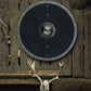 Full Black Medieval Knight Smooth Shield, 24"
